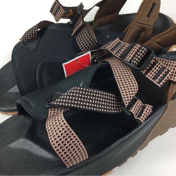 Nike Oneonta Hiking Sandals Black Brown Adjustable straps DJ6604 Men 13 New main image 5